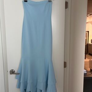 Lovers + Friends Light Blue Midi Dress